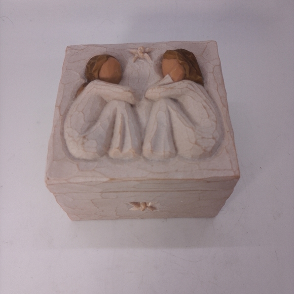 Willow Tree Friendship Keepsake Box 2003 #26602 Vintage - Picture 7 of 8